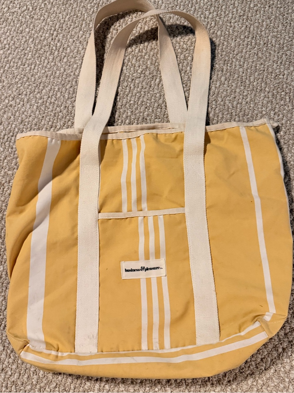Business and Pleasure tote bag